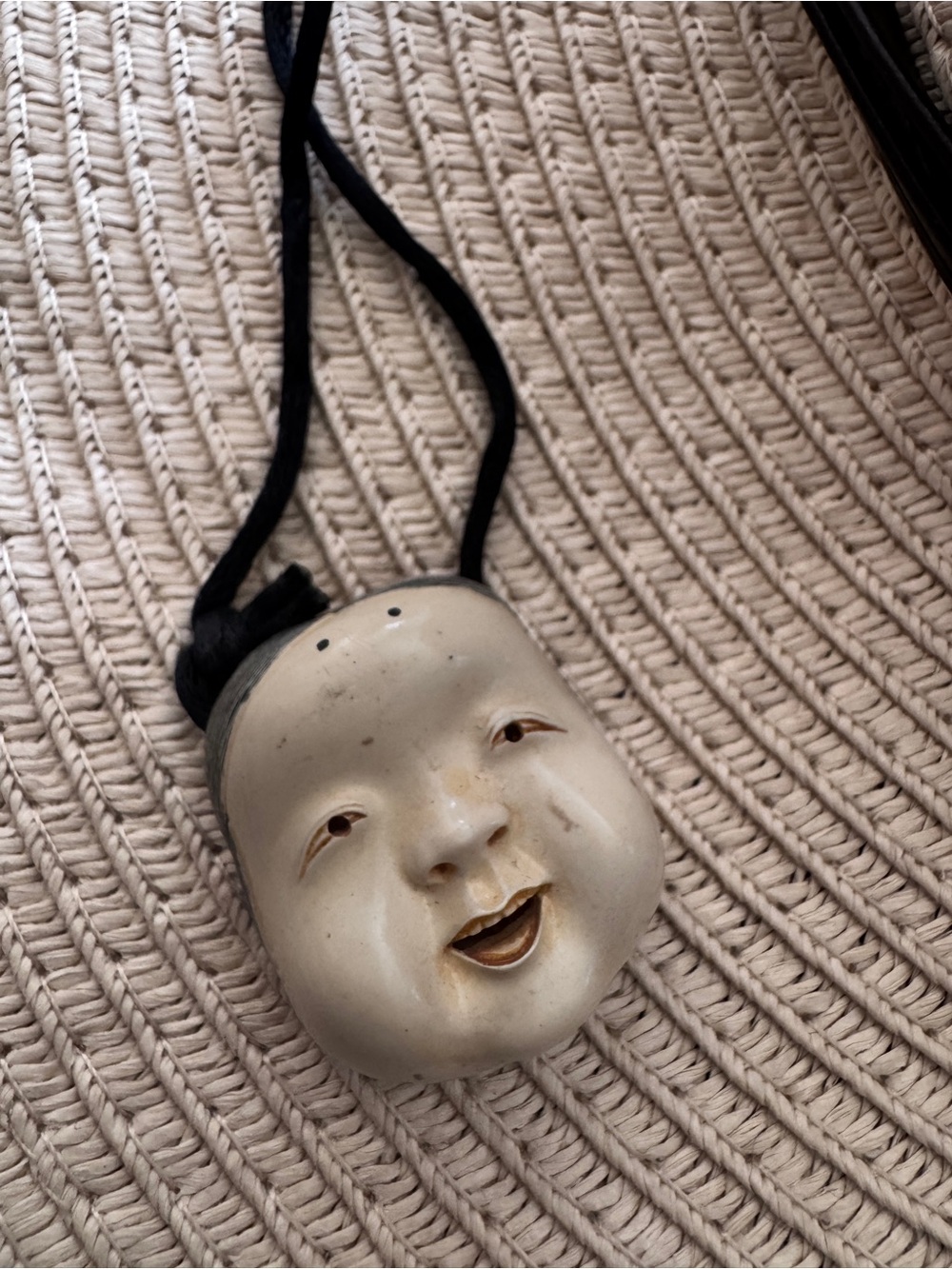 Netsuke Necklace Metropolitan museum art signed necklace